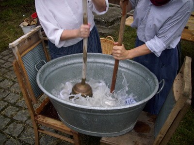 Waschen vor 100 Jahren